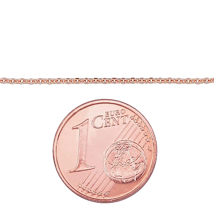 Chains,  - Gold chain Anchor 1 mm, 55, 2.04 g, Red Gold 585 fineness