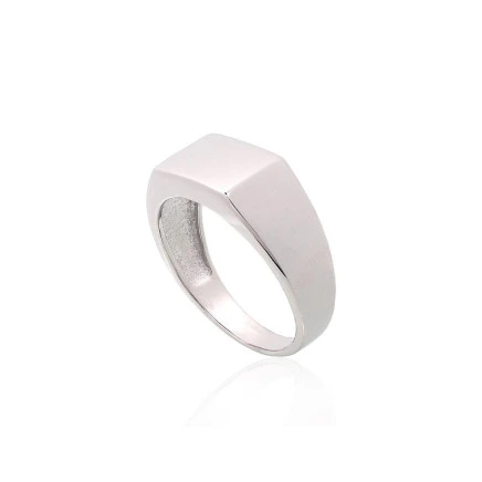 For man,  - Silver ring, 22.5, 5.9 g, Silver 925 fineness, Rhodium (Plating)