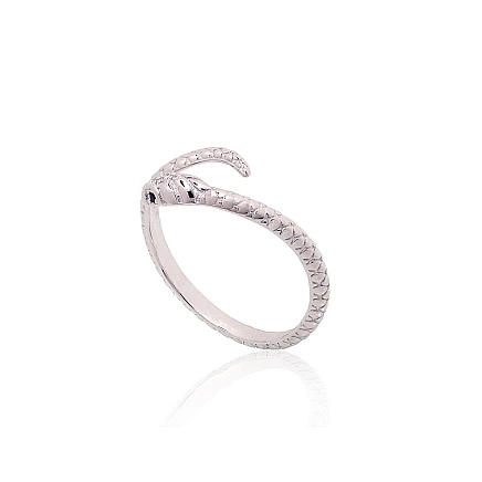 Women,  - Silver ring, 16.5, 2.1 g, Silver 925 fineness, Rhodium (Plating), Zirkons