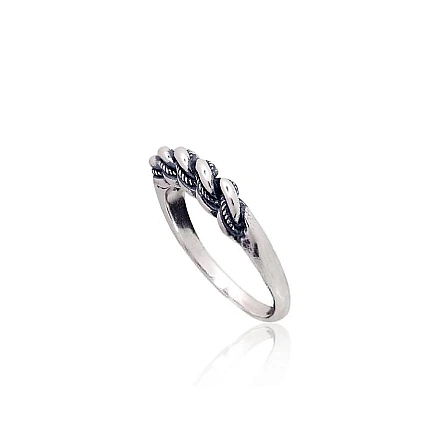 Women, Namejs - Silver ring, 20, 4.4 g, Silver 925 fineness, oxide (Plating), Handmade