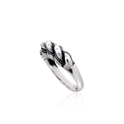 Women, Namejs - Silver ring, 20, 6.8 g, Silver 925 fineness, oxide (Plating), Handmade