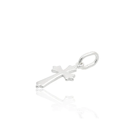 Krustiņi un ikonas, Krustiņš - Sudraba kulons, 0.6 g, Sudrabs 925 prove