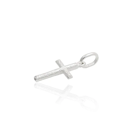 Krustiņi un ikonas, Krustiņš - Sudraba kulons, 0.8 g, Sudrabs 925 prove