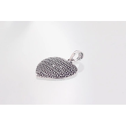 Sieviešu, Sirsniņa - Sudraba kulons, 1.4 g, Sudrabs 925 prove, oksids (pārklājums)