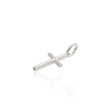 Krustiņi un ikonas, Krustiņš - Sudraba kulons, 0.8 g, Sudrabs 925 prove