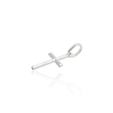 Krustiņi un ikonas, Krustiņš - Sudraba kulons, 0.7 g, Sudrabs 925 prove
