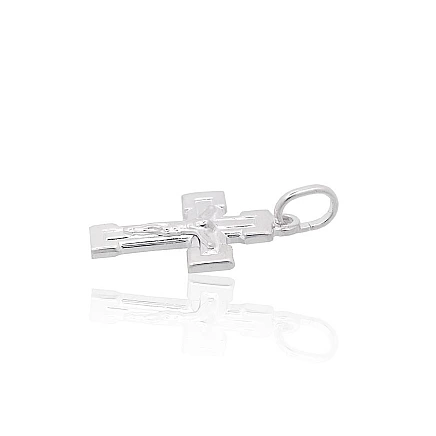 Crosses and Icons, Cross, Crucifix - Silver pendant, 2.6 g, Silver 925 fineness