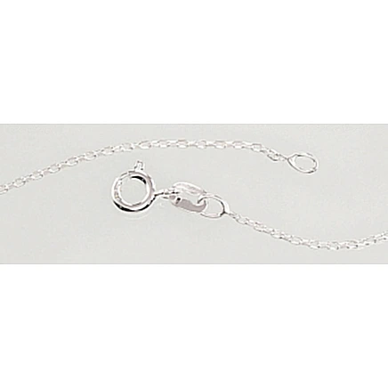Chains,  - Silver chain Anchor 1 mm , diamond cut, 40, 1.4 g, Silver 925 fineness