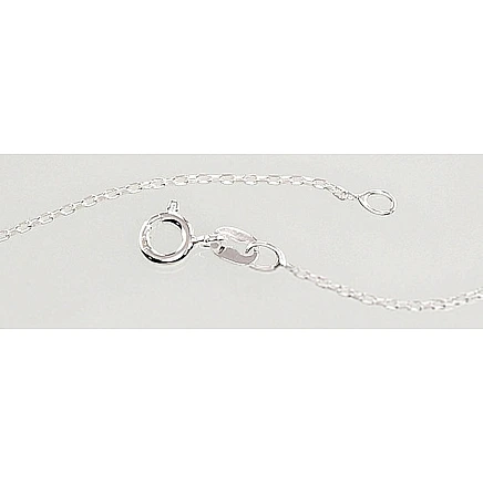 Chains,  - Silver chain Anchor 1 mm , diamond cut, 50, 1.7 g, Silver 925 fineness