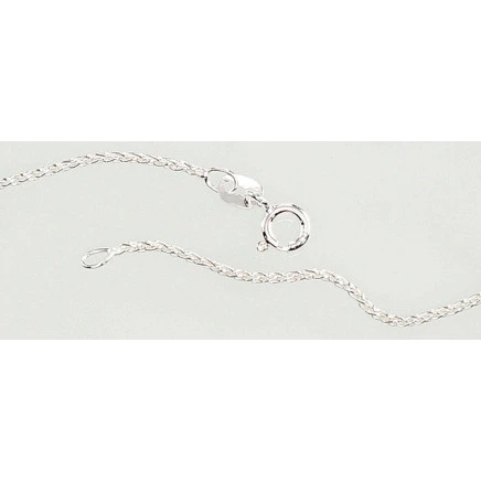 Chains,  - Silver chain Spiga 1,1 mm, 55, 3.5 g, Silver 925 fineness