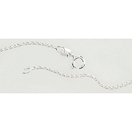 Ķēdītes,  - Sudraba ķēdīte Spiga 1,1 mm, 55, 3.6 g, Sudrabs 925 prove