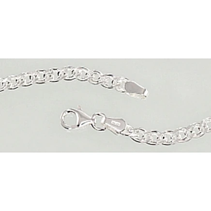 Chains,  - Silver chain Mona Liza 3.1 mm , diamond cut, 50, 9.7 g, Silver 925 fineness