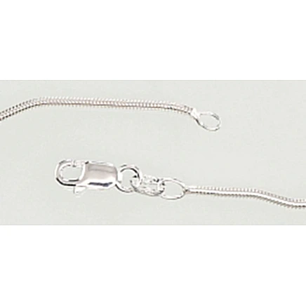 Ķēdītes,  - Sudraba ķēdīte Čūskiņa 1,5 mm, 40, 3.5 g, Sudrabs 925 prove