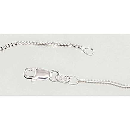 Ķēdītes,  - Sudraba ķēdīte Čūskiņa 1,5 mm, 42, 3.6 g, Sudrabs 925 prove