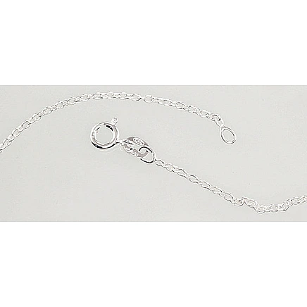 Ķēdītes,  - Sudraba ķēdīte Enkurs apaļš 1,1 mm, 38, 2 g, Sudrabs 925 prove