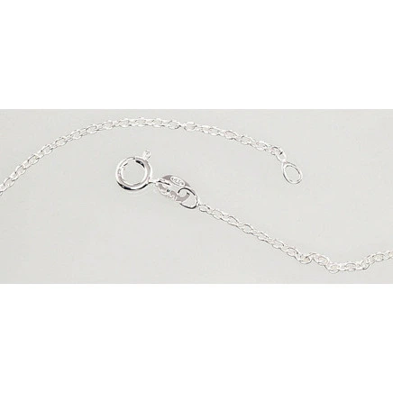 Chains,  - Silver chain Anchor round 1,1 mm, 45, 2.2 g, Silver 925 fineness