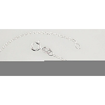 Chains,  - Silver chain Anchor round 1,1 mm, 47, 2.3 g, Silver 925 fineness