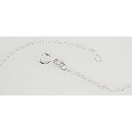 Chains,  - Silver chain Anchor round 1,1 mm, 50, 2.5 g, Silver 925 fineness