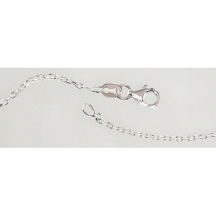 Chains,  - Silver chain Anchor 1.2 mm , diamond cut, 50, 3.1 g, Silver 925 fineness