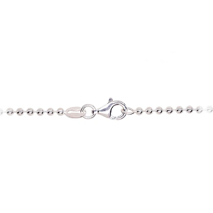 Necklace,  - Silver necklace, 60, 11.2 g, Silver 925 fineness, Variable length