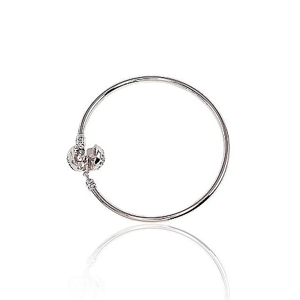 Коллекция Charms,  - Серебряный браслет, 17, 8.4 g, Серебро 925 проба, родий (покрытие)